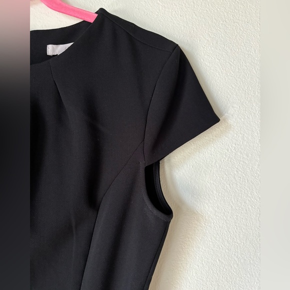 H&M sheath belted black Dress - Picture 6 of 8